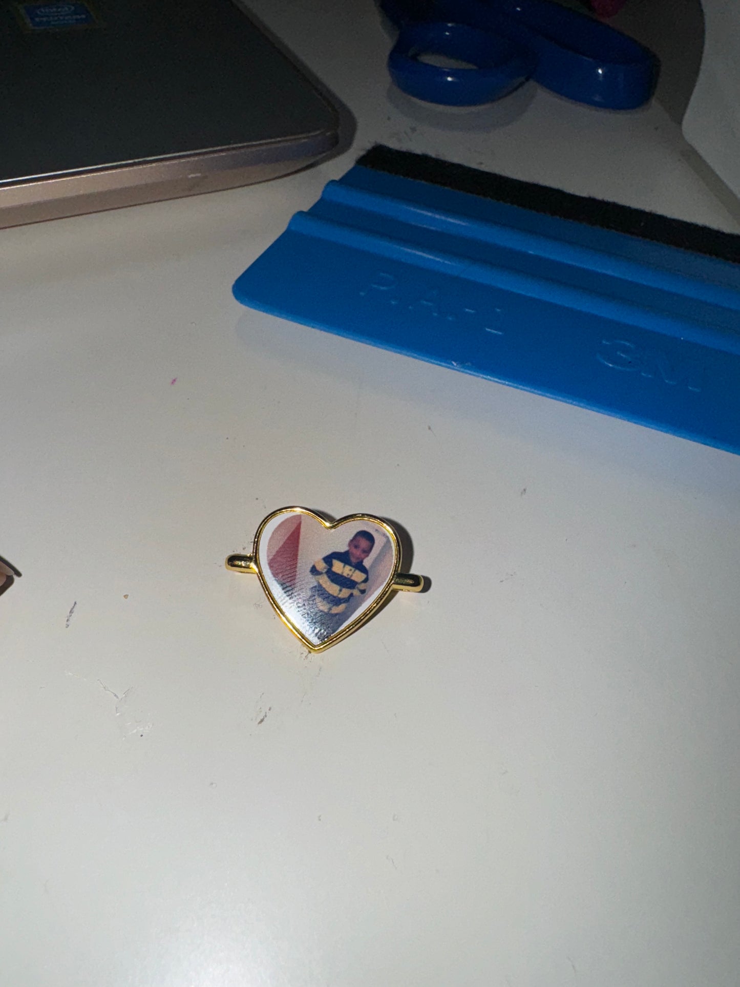 Photo watch charm