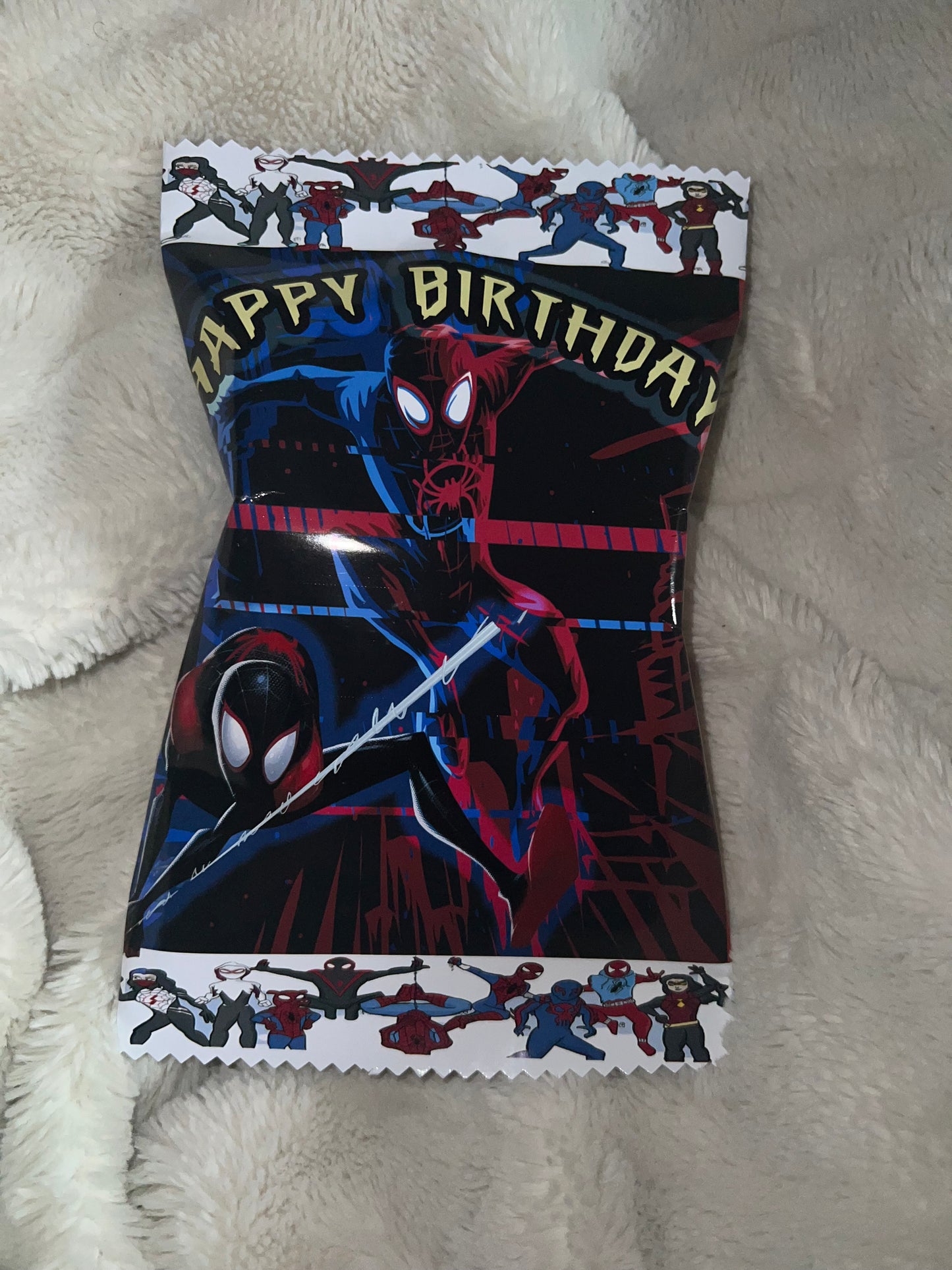 Spider-Man: Across the Spider Verse Chip bag digital download