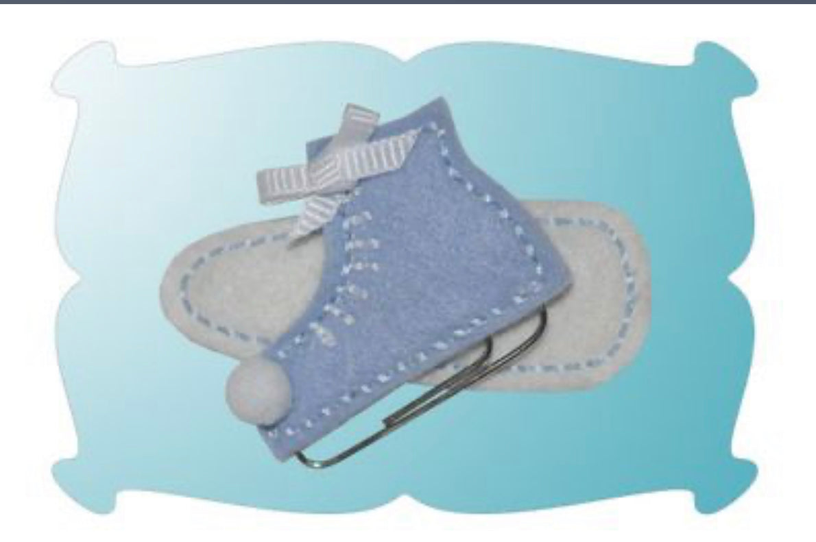 Embroidered Hair clips