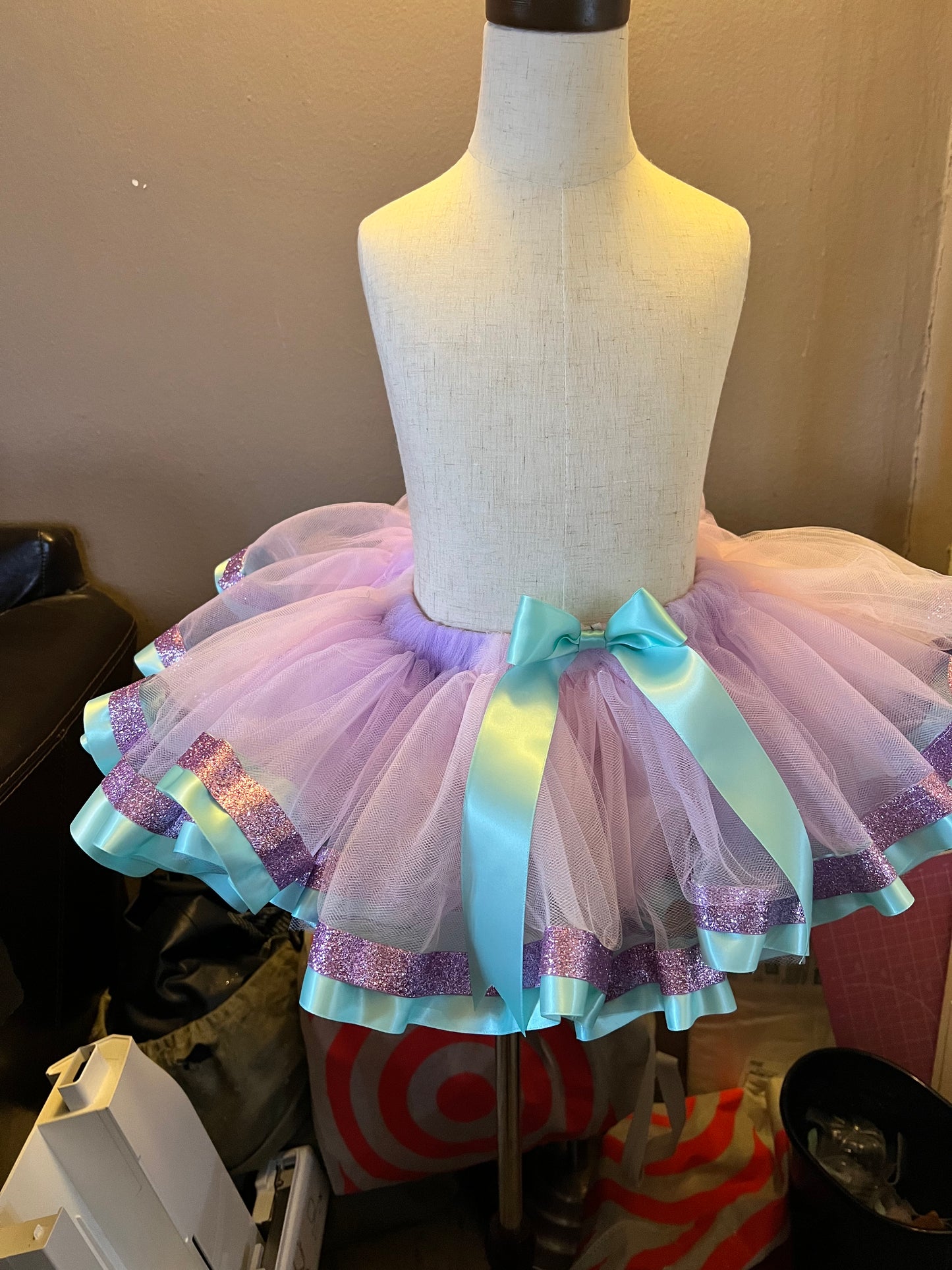 Ribbon trim tutu