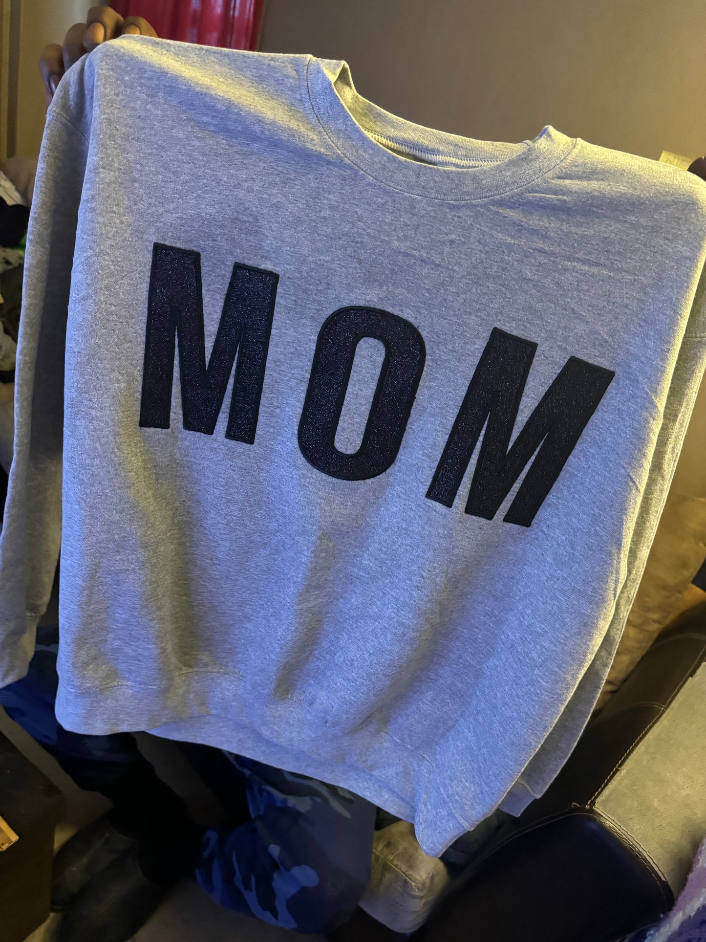 Glitter Mom sweater