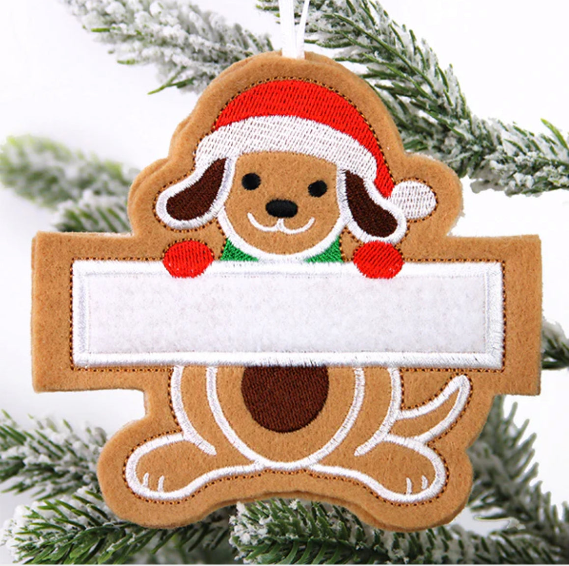 Personalized Gingerbread Family Ornaments | Custom Christmas Tree Decor | Holiday Keepsake Gift | Family Name Ornament