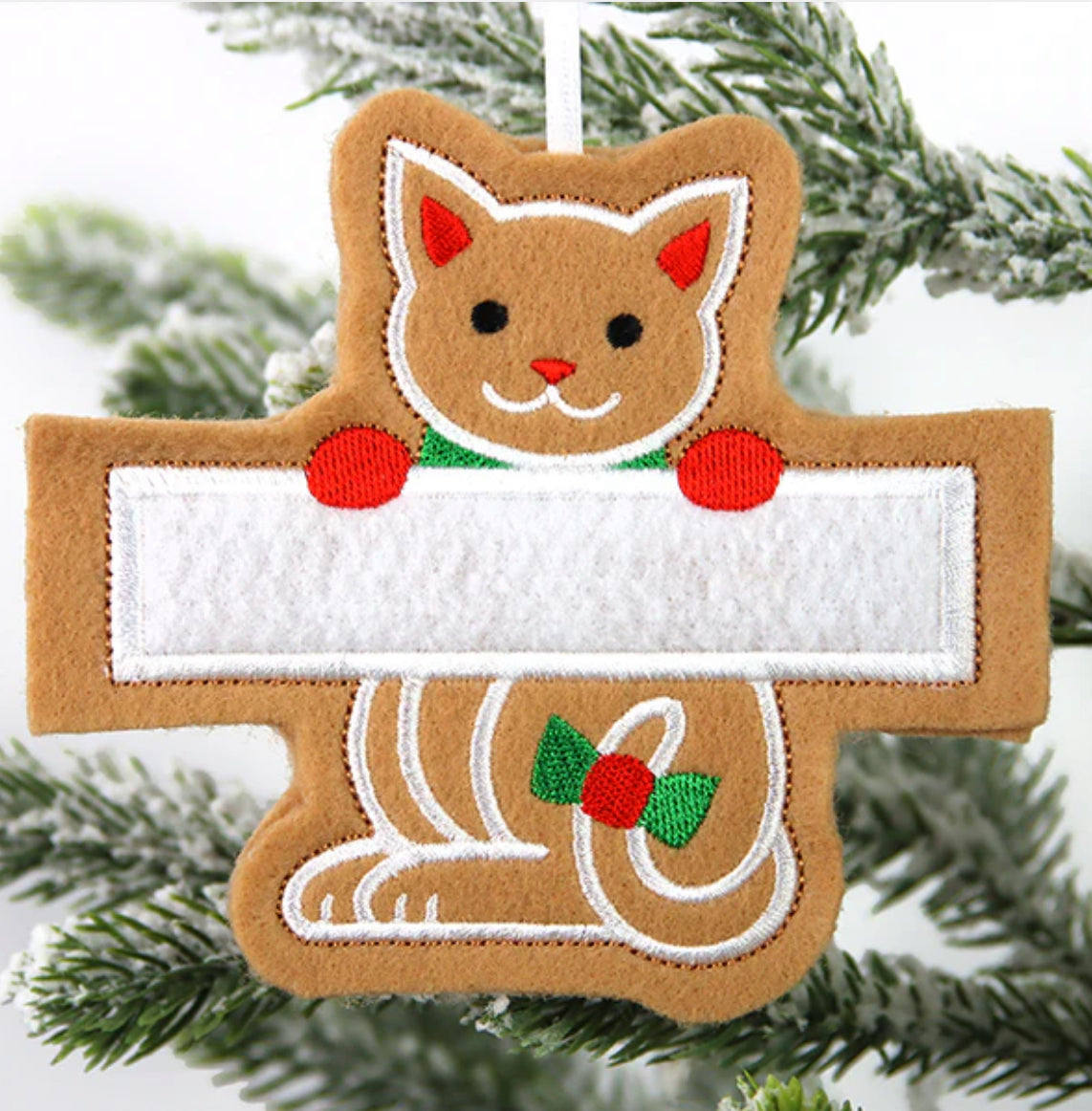 Personalized Gingerbread Family Ornaments | Custom Christmas Tree Decor | Holiday Keepsake Gift | Family Name Ornament