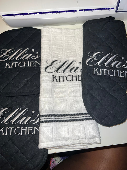 Kitchen potholder set