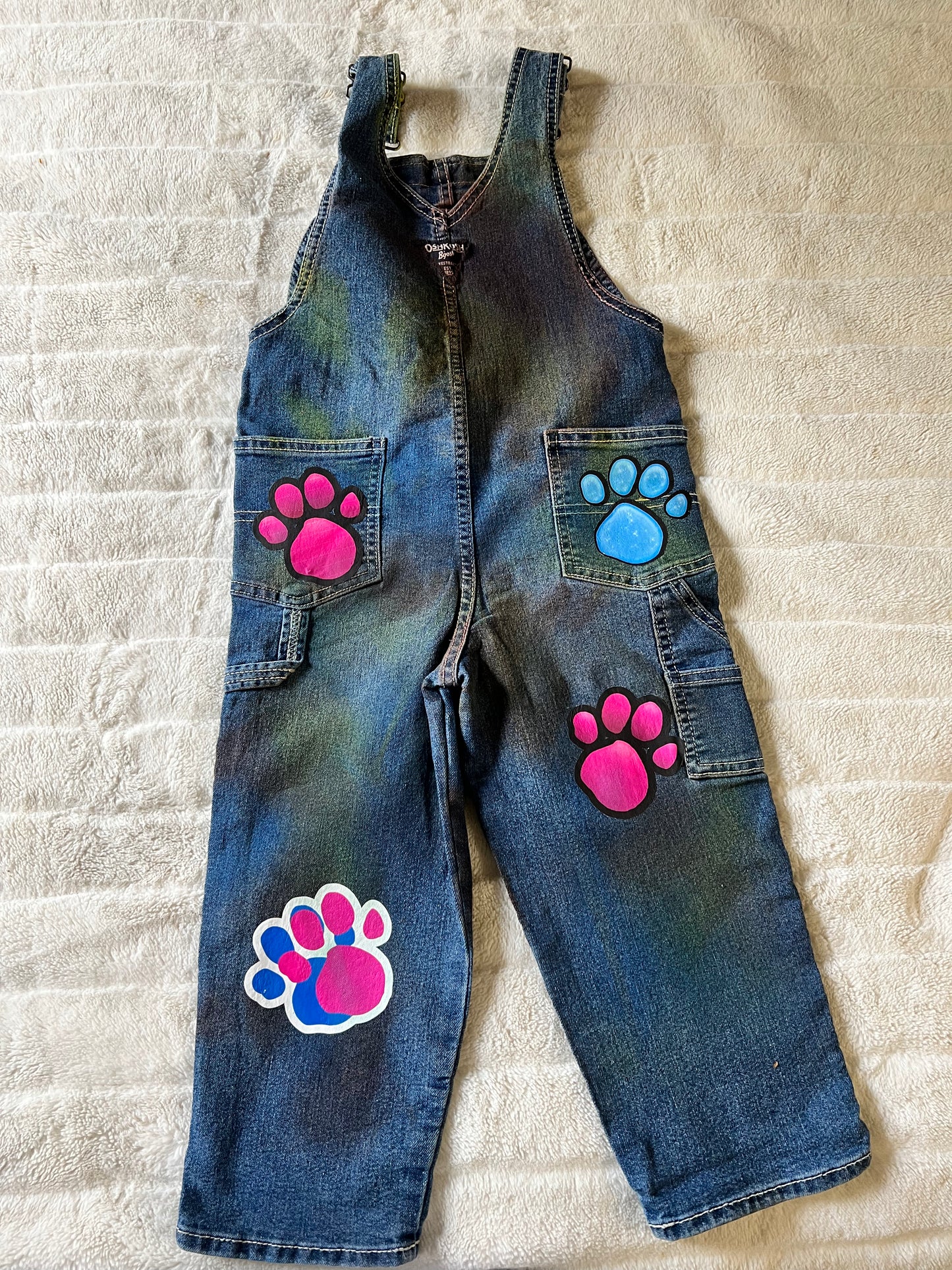 Kids Custom Birthday overalls