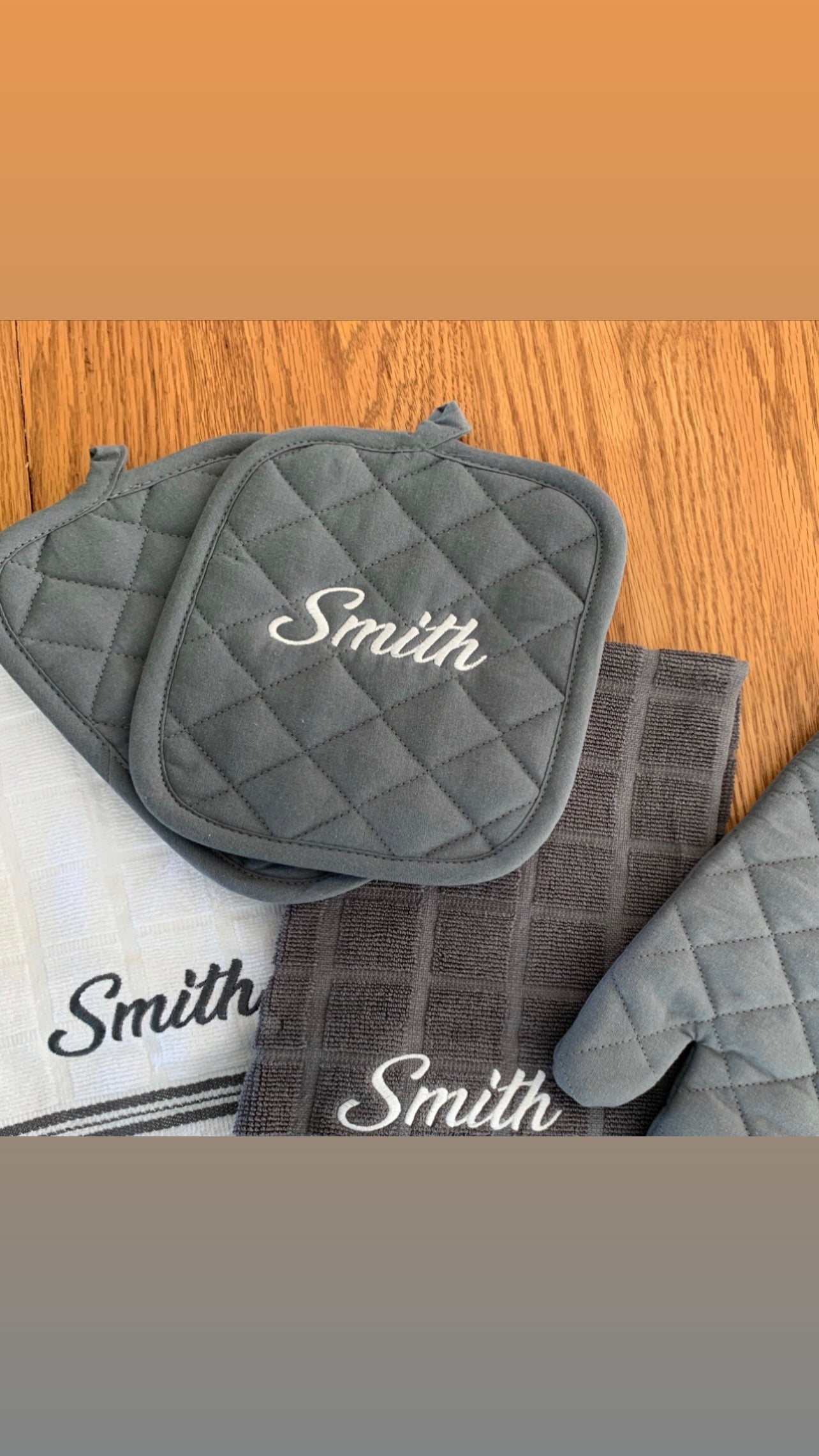 Kitchen potholder set