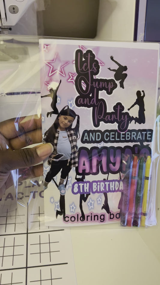 Custom coloring book or Activity Sheet